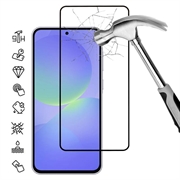 Samsung Galaxy A37/A57 Volledige Dekking Glazen Screenprotector - 9H - Zwarte rand