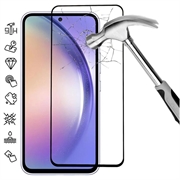 Samsung Galaxy A55 Full Cover Glazen Screenprotector - Zwarte Rand
