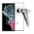 Full Cover Samsung Galaxy S23 Ultra 5G Glazen Screenprotector - Zwart