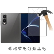 Samsung Galaxy Z Fold8 Volledige Dekking Glazen Screenprotector - 9H - Zwarte rand