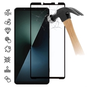 Sony Xperia 1 VIII Volledige Dekking Glazen Screenprotector - 9H - Zwarte rand