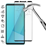 Sony Xperia 10 VII Volledige Dekking Glazen Screenprotector - 9H - Zwarte rand