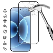 Xiaomi 17T Volledige Dekking Glazen Screenprotector - 9H - Zwarte rand