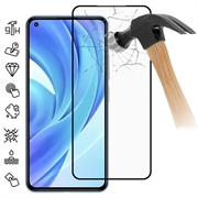 Xiaomi Mi 11 Lite 5G Full Cover Glazen Screenprotector - Zwarte Rand