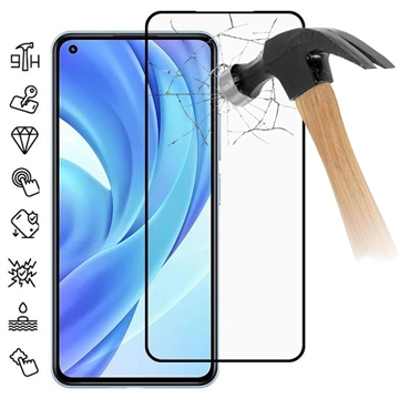 Xiaomi Mi 11 Lite 5G Full Cover Glazen Screenprotector - Zwarte Rand