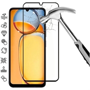 Xiaomi Redmi 13C 5G/Poco C65 Full Cover Glazen Screenprotector - Zwarte Rand