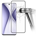 Full Cover Honor X20 SE Glazen Screenprotector - Zwart