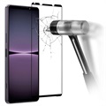 Full Cover Sony Xperia 1 IV Glazen Screenprotector - Zwart