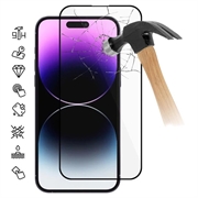 iPhone 16 Full Cover Glazen Screenprotector - Zwarte Rand
