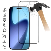 iPhone 18 Pro Volledige Dekking Glazen Screenprotector - 9H - Zwarte rand
