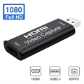 Full HD 1080p HDMI naar USB Video-opnamekaart