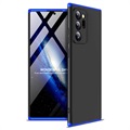GKK Onzichtbare Samsung Galaxy Note20 Ultra Cover - Blauw / Zwart