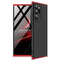 GKK Onzichtbare Samsung Galaxy Note20 Ultra Cover - Rood / Zwart
