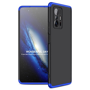 GKK Onzichtbare Xiaomi 11T/11T Pro Hoesje - Blauw / Zwart