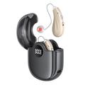 GM-362 RIC oplaadbaar hoortoestel voor senioren - beige / zwart