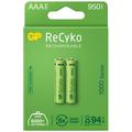 GP ReCyko 1000 Oplaadbare AAA Batterijen 950mAh