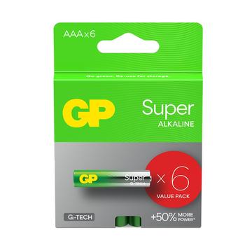 GP Super G-Tech LR03/AAA Alkaline batterijen