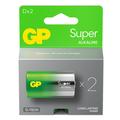 GP Super G-Tech LR20/D Batterijen - 2 stuks.