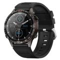 GT45 Outdoor Smartwatch met Deense taal - 1.6" HD-scherm - Zwart
