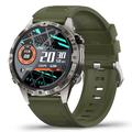 GT45 Outdoor Smartwatch met Deense taal - 1.6" HD-scherm - Groen