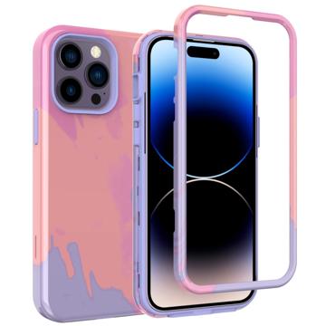 Stylish Gradient iPhone 14 Pro Hybrid Hoesje