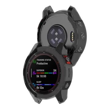 Garmin Epix Gen 2 Ultra Dunne TPU Hoesje - Zwart / Doorzichtig