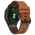 Garmin Fenix 6/5/5 Plus Echt Lederen Bandje