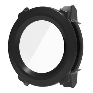 Garmin Instinct 3 Plastic Hoesje met Glazen Screenprotector