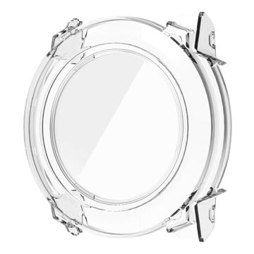 Garmin Instinct 3 Plastic Hoesje met Glazen Screenprotector - 45mm - Doorzichtig