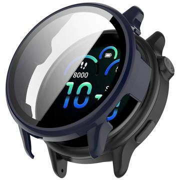 Garmin Vivoactive 6 Plastic Hoesje met Glazen Screenprotector