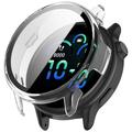 Garmin Vivoactive 6 Plastic Hoesje met Glazen Screenprotector - Doorzichtig