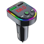 Gembird BTT-05 3-in-1 Bluetooth carkit / FM-zender met USB-oplaadpoort - Zwart