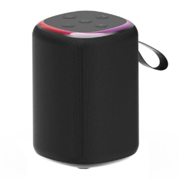 Gembird SPK-BT-LED-08S Bluetooth luidspreker - Zwart