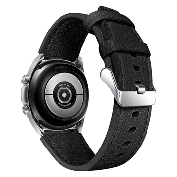 Garmin Vivoactive 4 Echt Lederen Bandje - Zwart