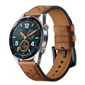 Huawei Watch GT Geperforeerde Authentieke Leren Band