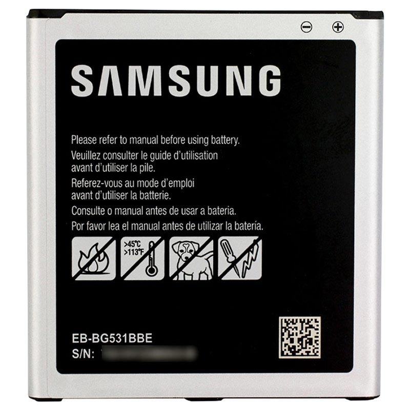 Acht Peer anders Samsung Galaxy J5 (2015), J3 (2016), Grand Prime VE Batterij EB-BG531BBE