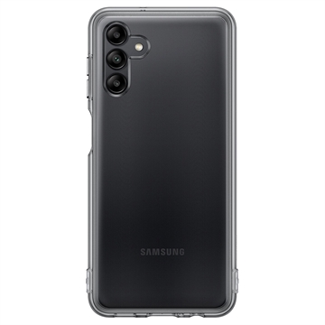 Samsung Galaxy A04s Soft Clear Cover EF-QA047TBEGWW - Zwart