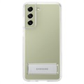 Samsung Galaxy S21 FE 5G Clear Standing Cover EF-JG990CTEGWW (Geopende verpakking - Uitstekend) - Doorzichtig