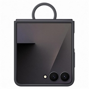 Samsung Galaxy Z Flip7 Silicone Cover met Ring EF-PF766TBEGWW - Zwart
