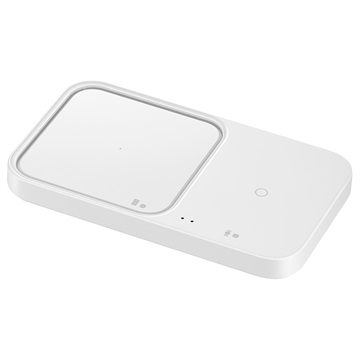 Samsung Super Fast Wireless Charger Duo EP-P5400BWEGEU (Geopende verpakking - Uitstekend) - Wit