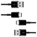 Samsung USB-A / USB-C Kabel EP-DG930MBEGWW - 2 St.