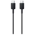 Samsung USB-C / USB-C Kabel EP-DA905BBE - 1m - Bulk - Zwart