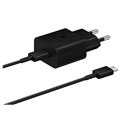 Samsung Snel Reislader & USB-C Kabel EP-T1510XBEGEU - 15W - Zwart