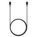 Samsung USB-C / USB-C Kabel EP-DX310JBEGEU - 3A, 1.8m - Zwart