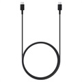 Samsung USB-C / USB-C Kabel EP-DX310JBEGEU - 3A, 1.8m - Zwart