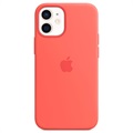 iPhone 12 Mini Apple Siliconen Hoesje met MagSafe MHKP3ZM/A - Citrusroze