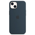 iPhone 13 Apple Siliconen Hoesje met MagSafe MM293ZM/A - Abyss-blauw