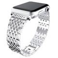 Apple Watch Series 10/9/8/SE (2022)/7/SE/6/5/4/3/2/1 Glam Bandje - 42mm/41mm/40mm/38mm