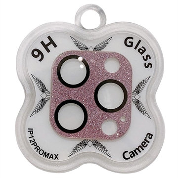 iPhone 12 Pro Max Glitter Camera Lens Glazen Beschermer