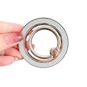 Glitter MagSafe Fidget Ring-standaard - Zilver